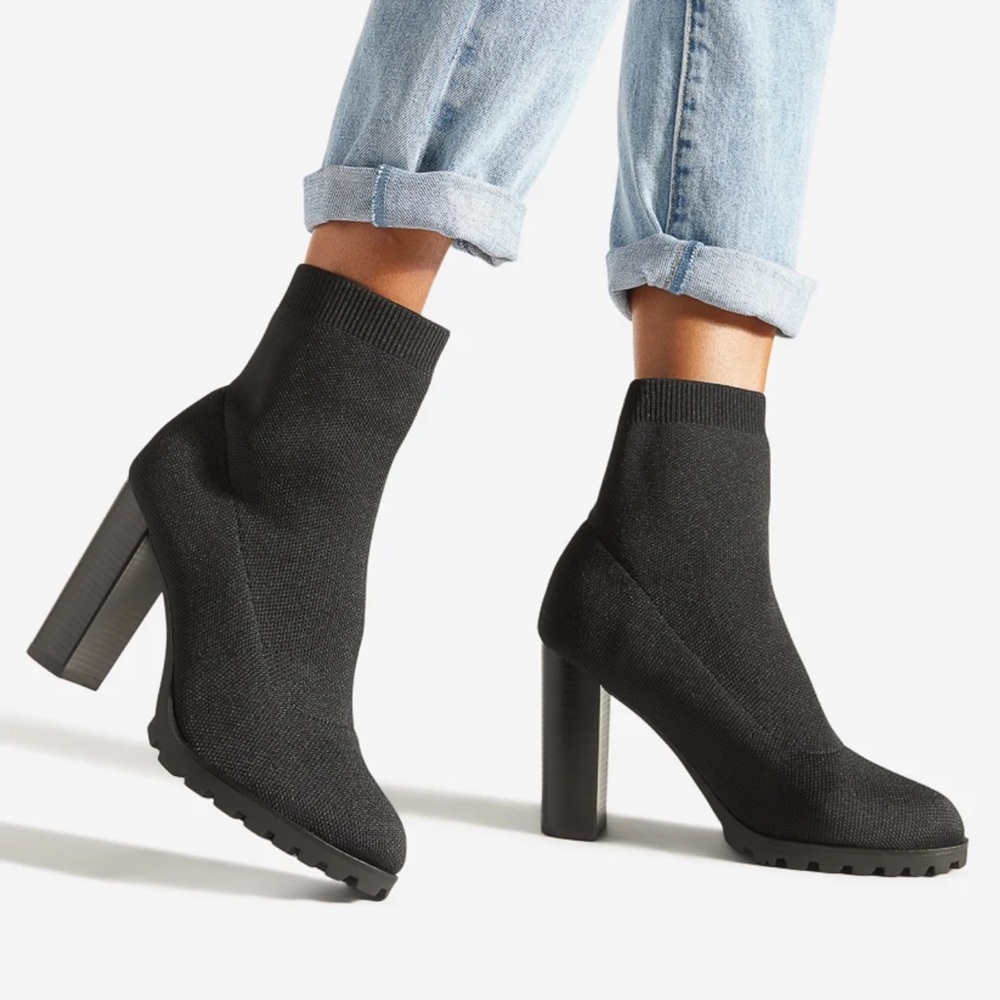 BNIB Sock Alike Ankle Bootie
